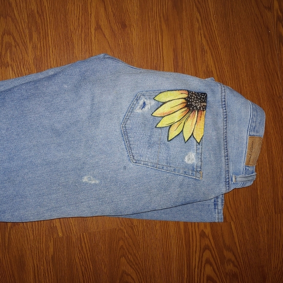 Repurposed jeans - Picture 2 of 5